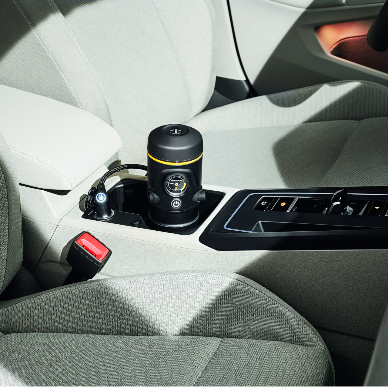 VW Golf 8 Mittelkonsole im Innenraum